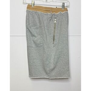 Jaywalker Sweat Shorts Mens XXL Gray Raw Hem Zipper Pockets Streetwear Sporty